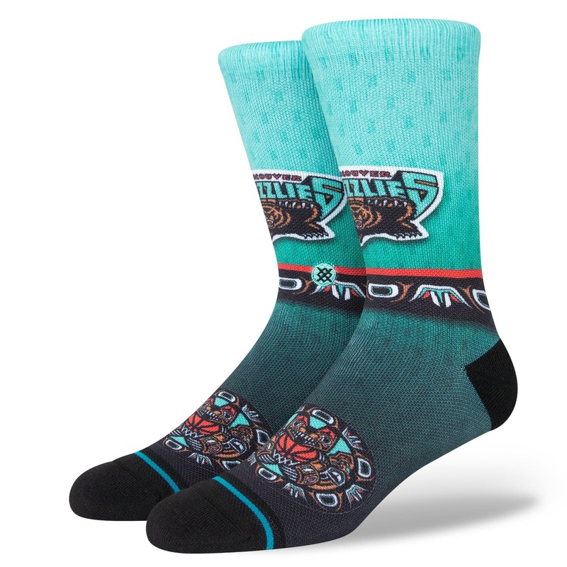 Memphis Grizzlies Stance NBA HWC Logo Fader Crew Socks – Teal