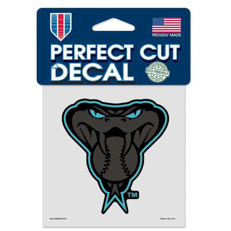 MLB Arizona Diamondbacks WinCraft 4″ x 4″ Teal Eyes Decal