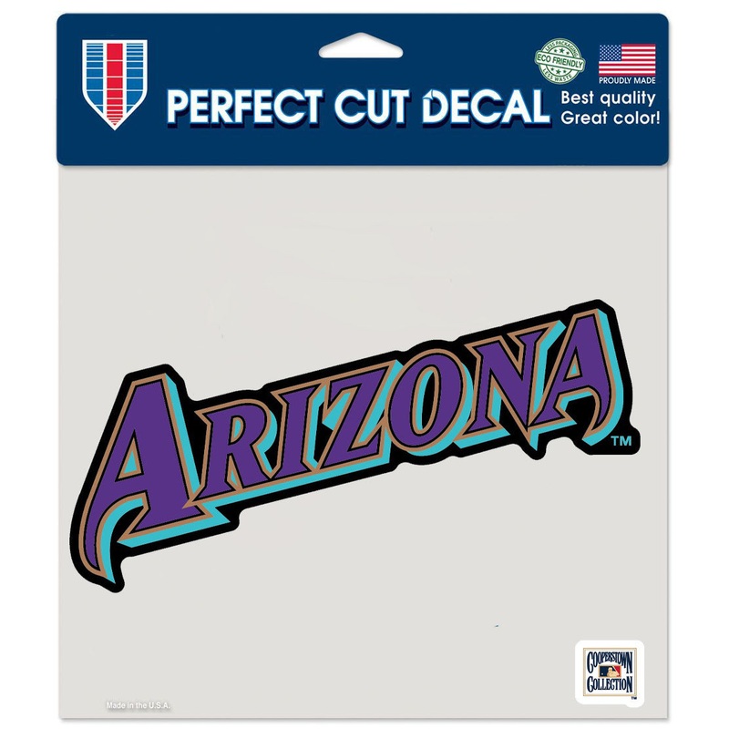 MLB Arizona Diamondbacks WinCraft 8″ x 8″ Wordmark Decal