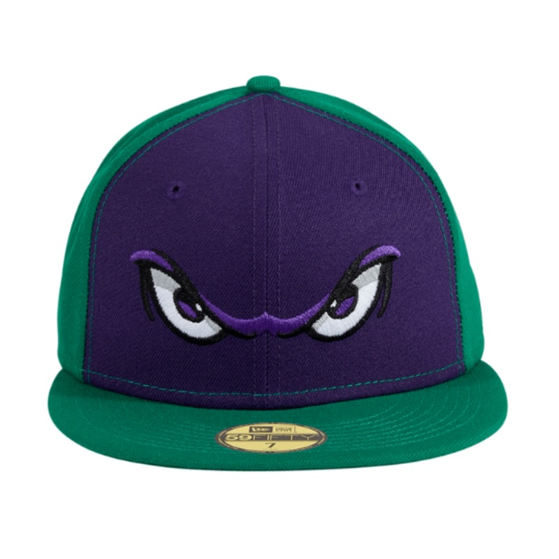 New Era Donatello Ninja Turtle Purple Lake Elsinore 59FIFTY Fitted Hat