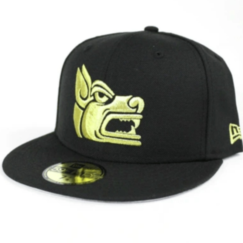 New Era Tijuana Xolos Black + Gold 59Fifty Fitted Hat
