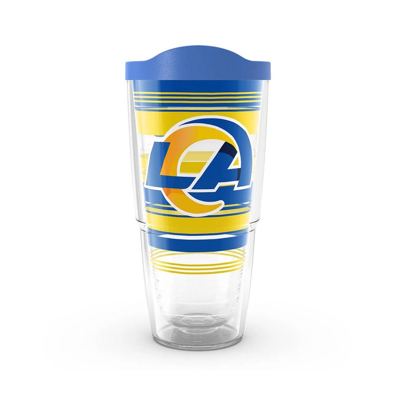 NFL Los Angeles Rams Tervis 24oz Hype Stripes Travel Tumbler