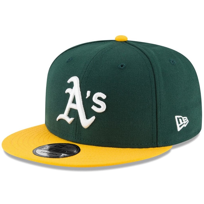 Oakland Athletics New Era MLB Team Basic 9FIFTY Snapback Hat – Green