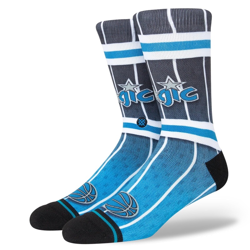 Orlando Magic Stance NBA HWC Logo Fader Crew Socks – Black