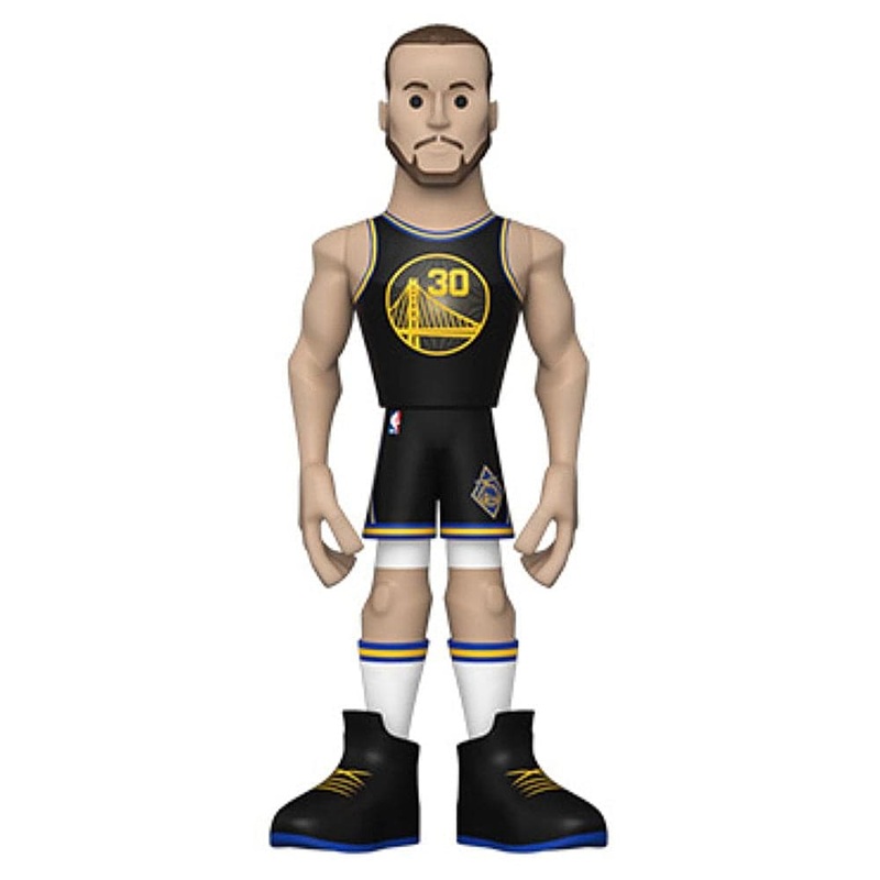 Steph Curry Golden State Warriors Funko NBA 5″ City Vinyl Gold Figure – Black