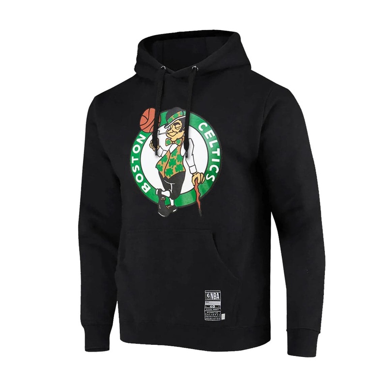 Youths Boston Celtics NBA Essentials Team Logo Hoodie Jumper – Black