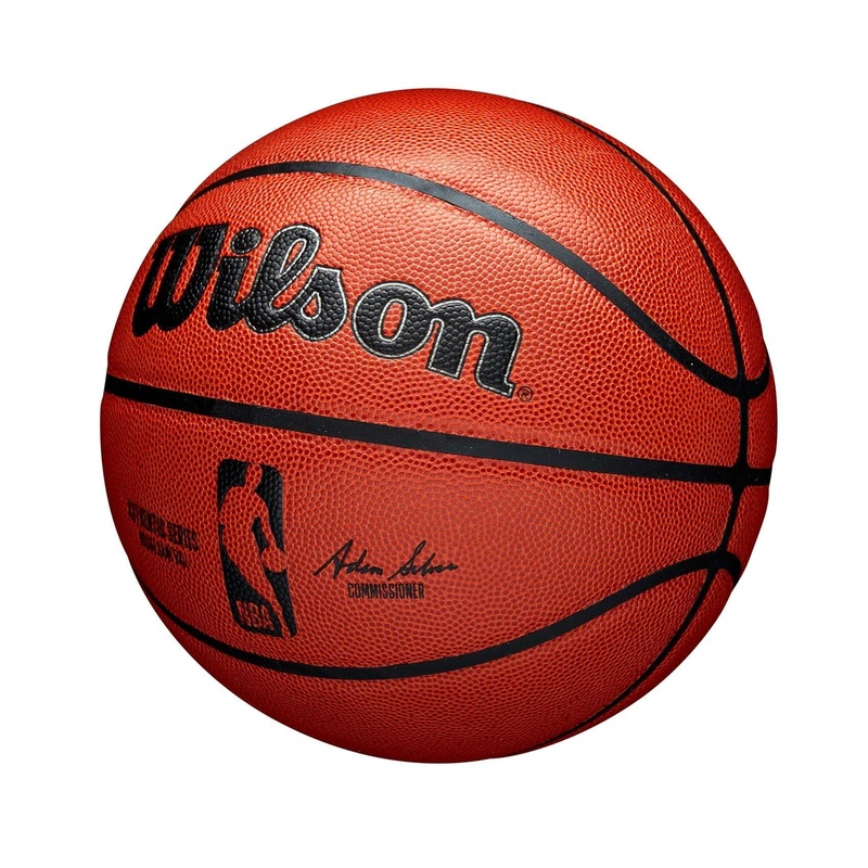 Youths Size 5 Wilson NBA Authentic Series Indoor Basketball Ball – Orange