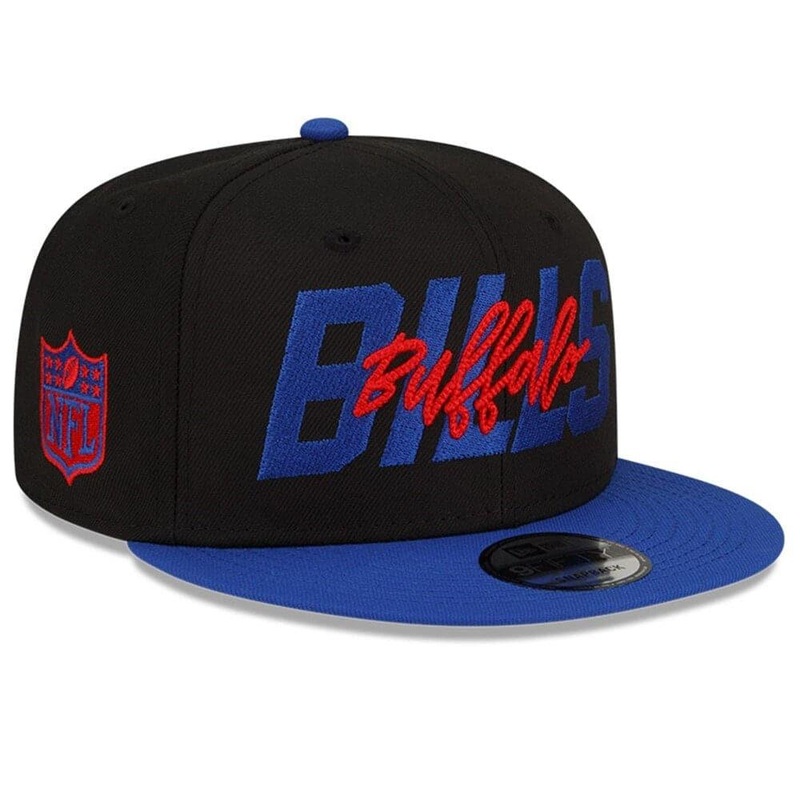 Buffalo Bills New Era NFL 2022 Draft On-Stage 9FIFTY Snapback Hat – Black