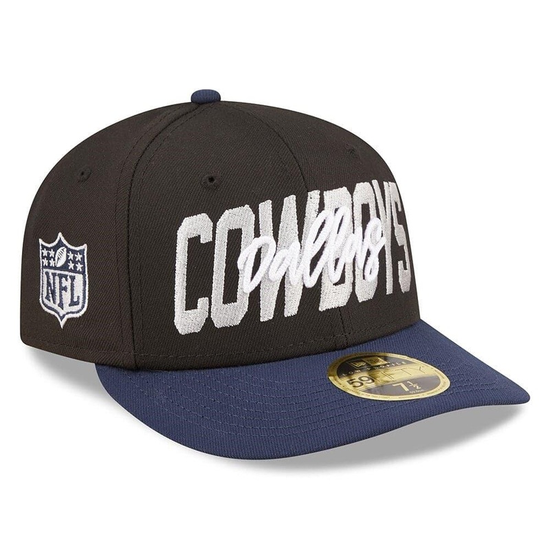 Dallas Cowboys New Era NFL 2022 Draft Low Profile 59FIFTY Fitted Hat – Black
