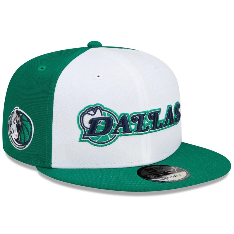 Dallas Mavericks New Era NBA City Edition 9FIFTY Snapback Hat – Green