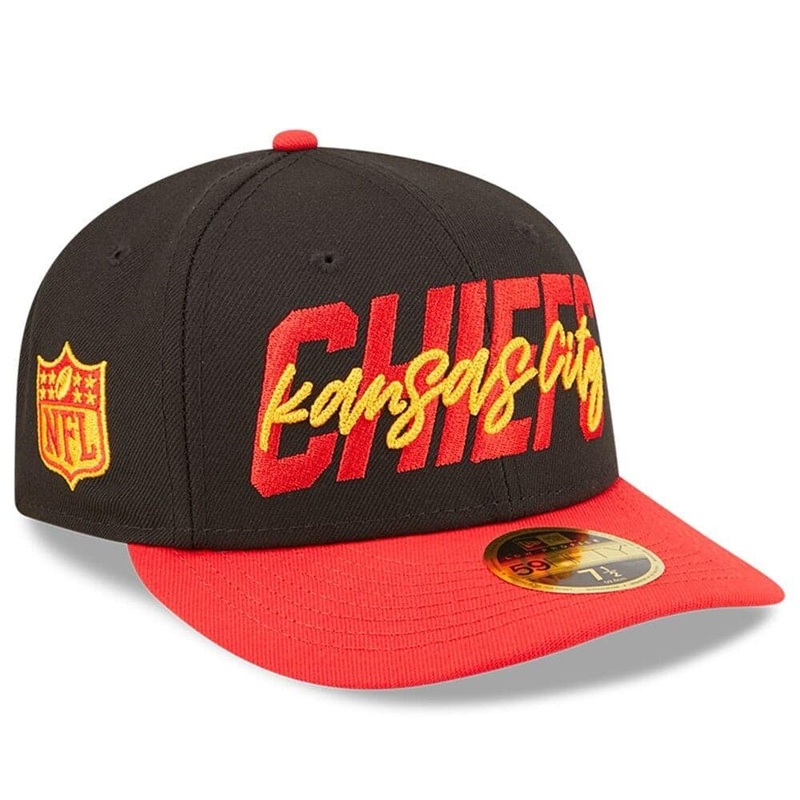 Kansas City Chiefs New Era NFL 2022 Draft Low Profile 59FIFTY Fitted Hat – Black