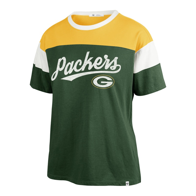 NFL Green Bay Packers Women’s ’47 Breezy Time Off T-Shirt – Green