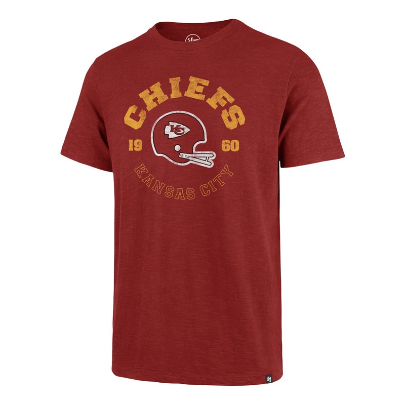 NFL Kansas City Chiefs ’47 Top Off Scrum T-Shirt – Red