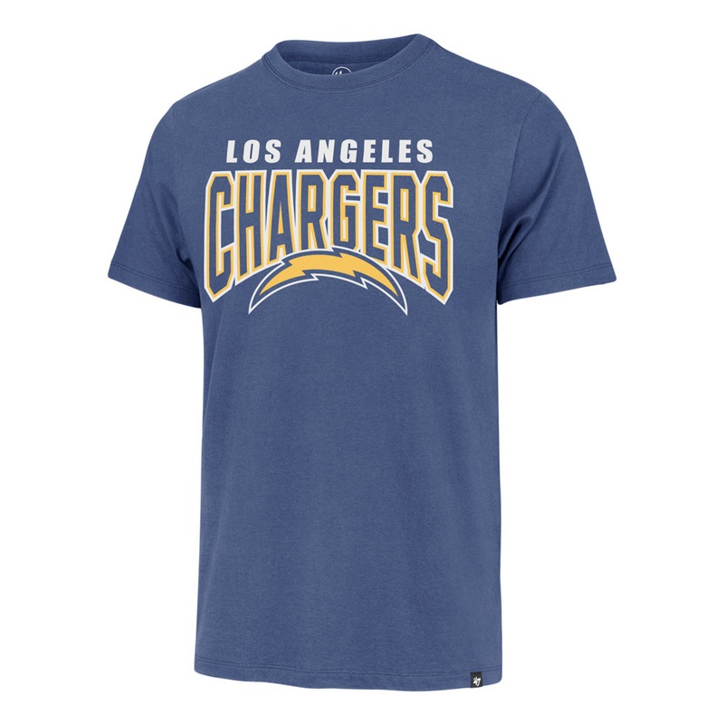 NFL Los Angeles Chargers ’47 Restart Franklin T-Shirt – Blue