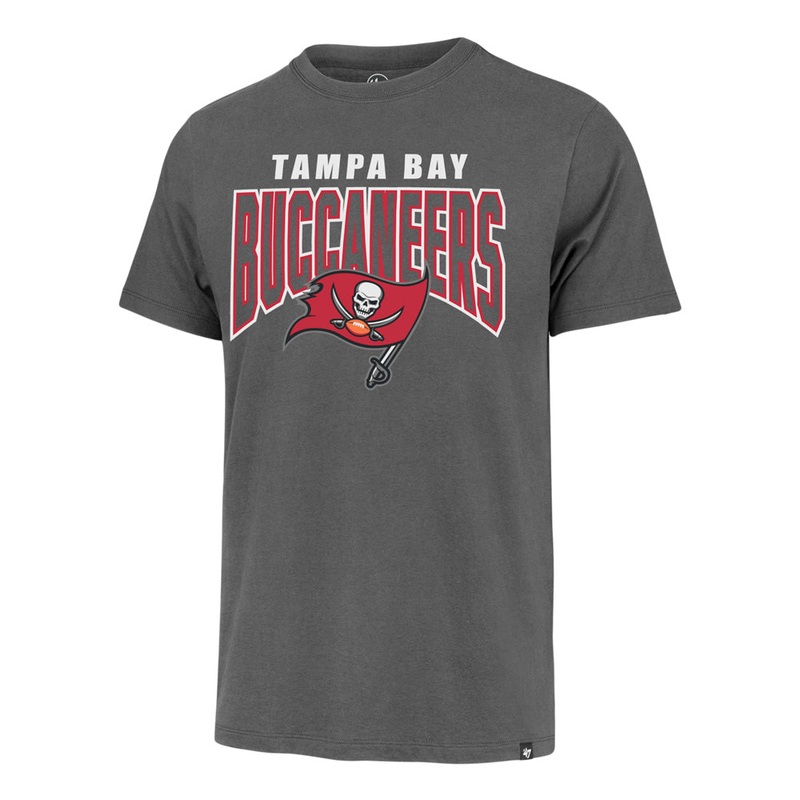 NFL Tampa Bay Buccaneers ’47 Restart Franklin T-Shirt – Charcoal