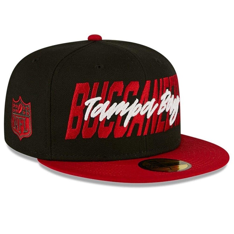 Tampa Bay Buccaneers New Era NFL 2022 Draft On-Stage 59FIFTY Fitted Hat – Black