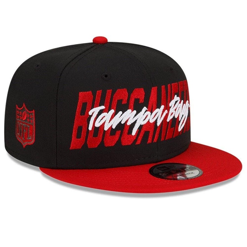 Tampa Bay Buccaneers New Era NFL 2022 Draft On-Stage 9FIFTY Snapback Hat – Black