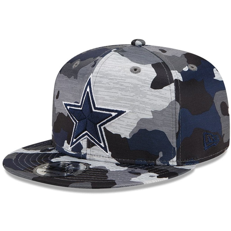 Dallas Cowboys New Era NFL 22 Training Camp 9FIFTY Snapback Hat – Camo