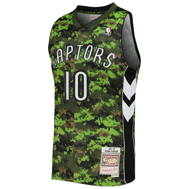 DeMar DeRozan Toronto Raptors Mitchell & Ness NBA Swingman Jersey 11-12 – Camo