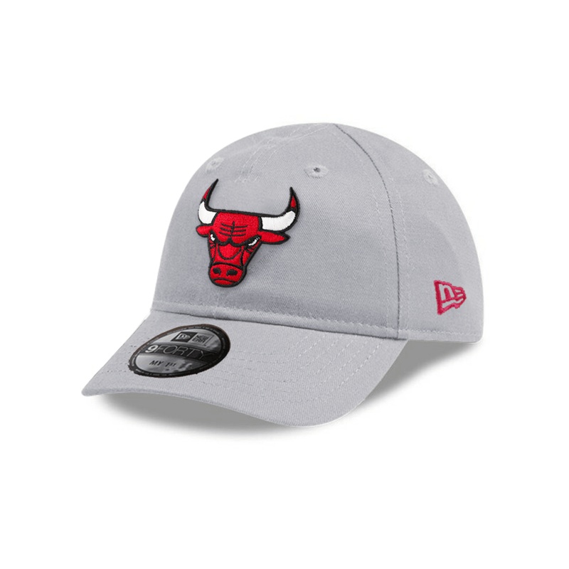 Infants Chicago Bulls New Era NBA My 1st 9FORTY Hat – Grey