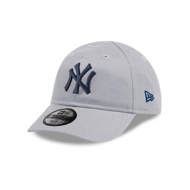 Infants New York Yankees New Era MLB My 1st 9FORTY Hat – Grey