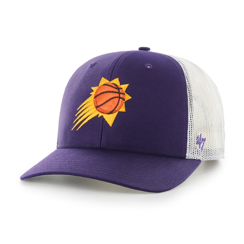 NBA Phoenix Suns ’47 Shooting Ball Trucker Adjustable Hat – Purple