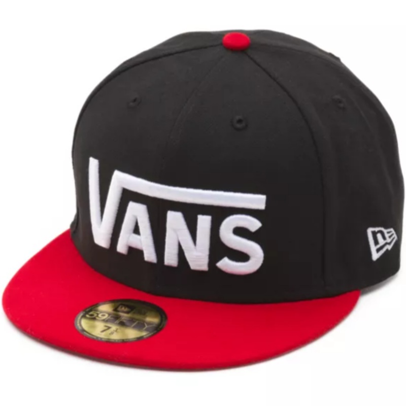 New Era Vans Black & Red 59Fifty Fitted Hat
