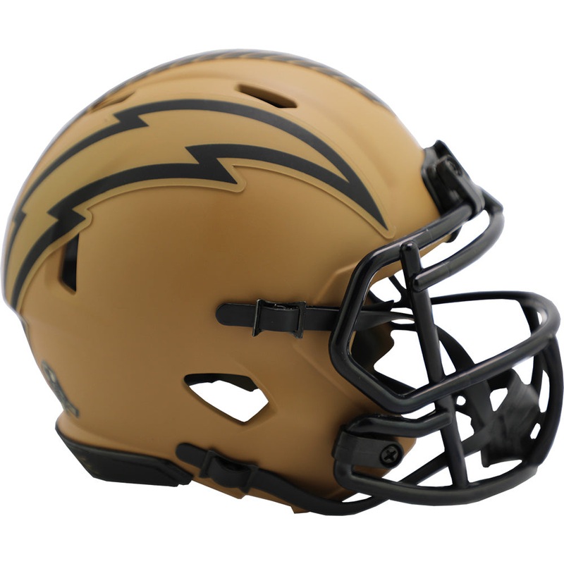 NFL Los Angeles Chargers Riddell 2023 Salute to Service Mini Speed Helmet