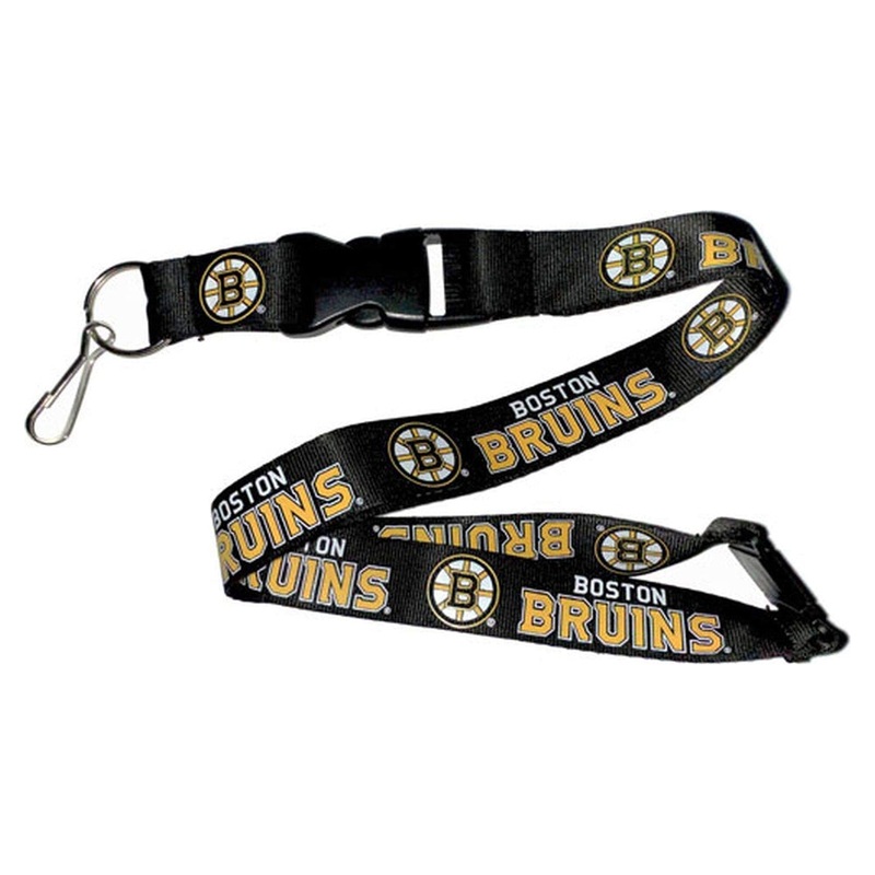 NHL Boston Bruins Aminco Lanyard – Black