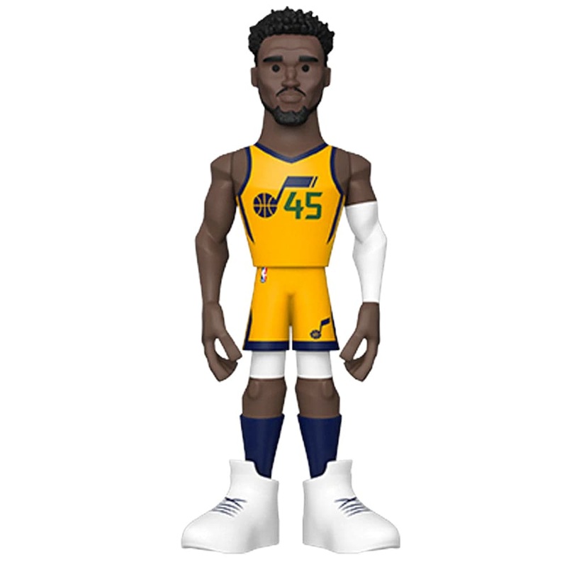 Donovan Mitchell Utah Jazz Funko NBA 5″ Home Vinyl Gold Figure – Yellow