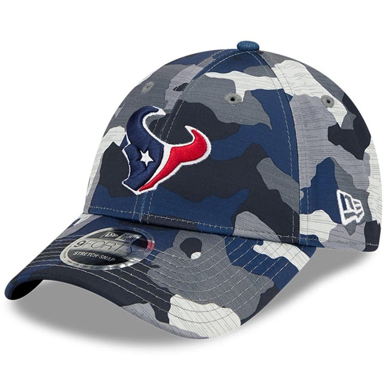 Houston Texans New Era NFL 22 Training Camp 9FORTY Stretch Snap Hat – Camo