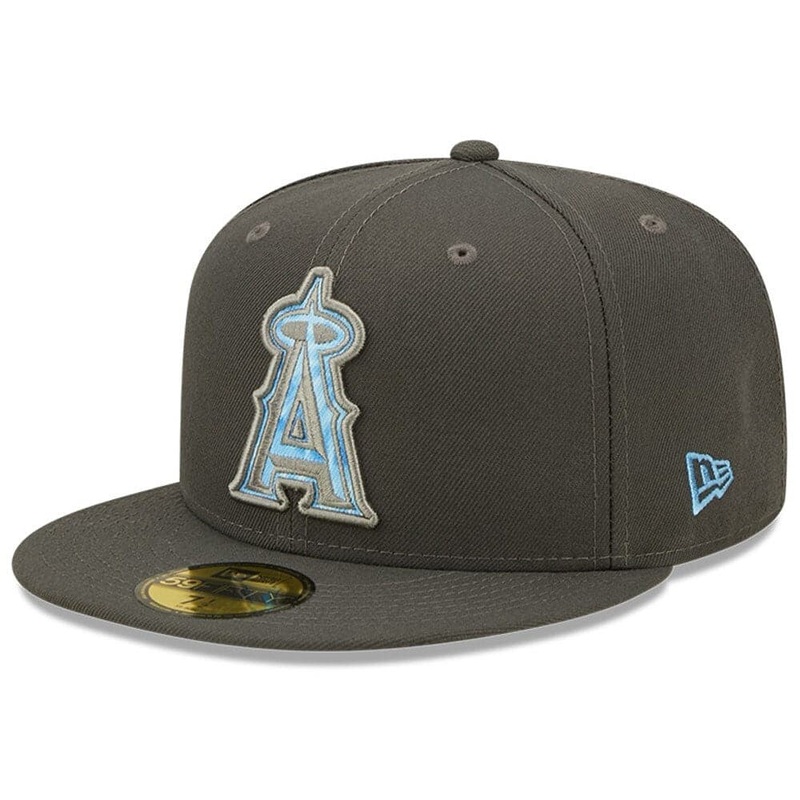 Los Angeles Angels New Era MLB 2022 Fathers Day 59FIFTY Fitted Hat – Graphite