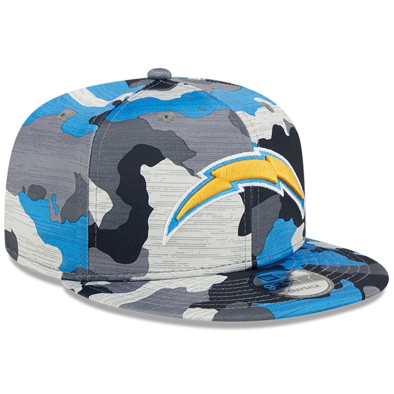 Los Angeles Chargers New Era NFL 22 Training Camp 9FIFTY Snapback Hat – Camo