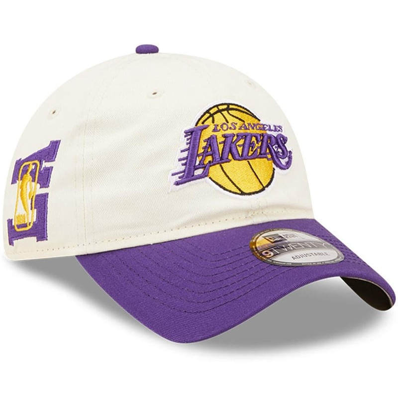 Los Angeles Lakers New Era NBA 2022 Draft 9TWENTY Strapback Hat – Cream