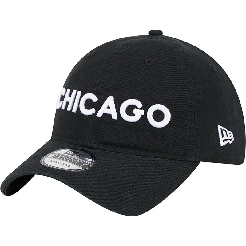 NBA Chicago Bulls New Era 2023/24 City Edition 9TWENTY Adjustable Hat – Black