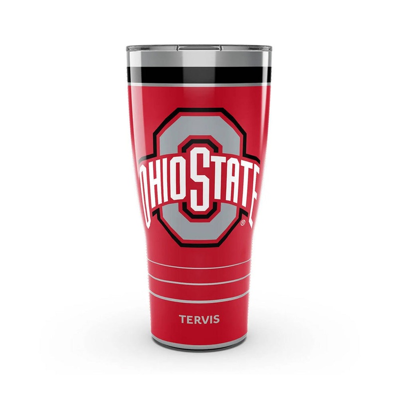 NCAA Ohio State Buckeyes Tervis 30oz MVP Steel Tumbler