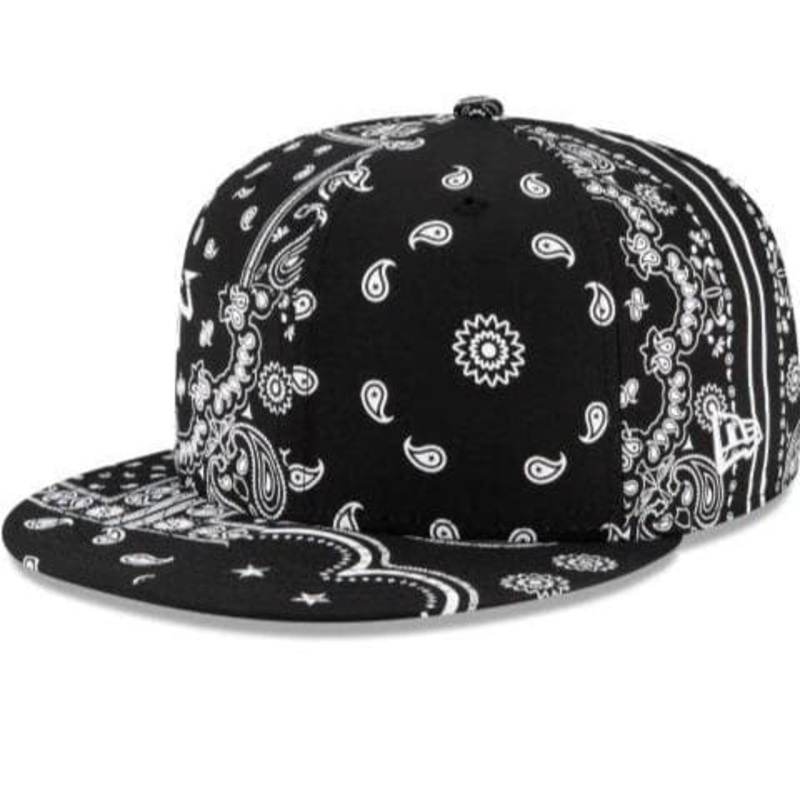 New Era Black Bandana 59FIFTY Fitted Hat