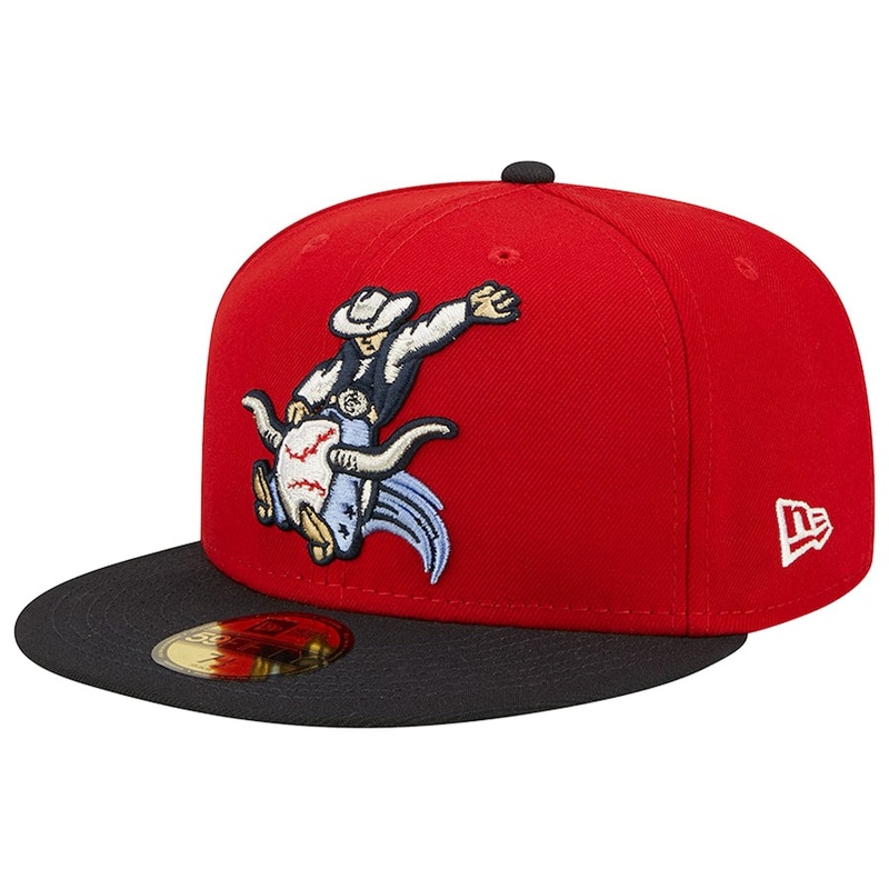 New Era Corpus Christi Hooks Bull Rider Theme Night 2021 59FIFTY Fitted Hat