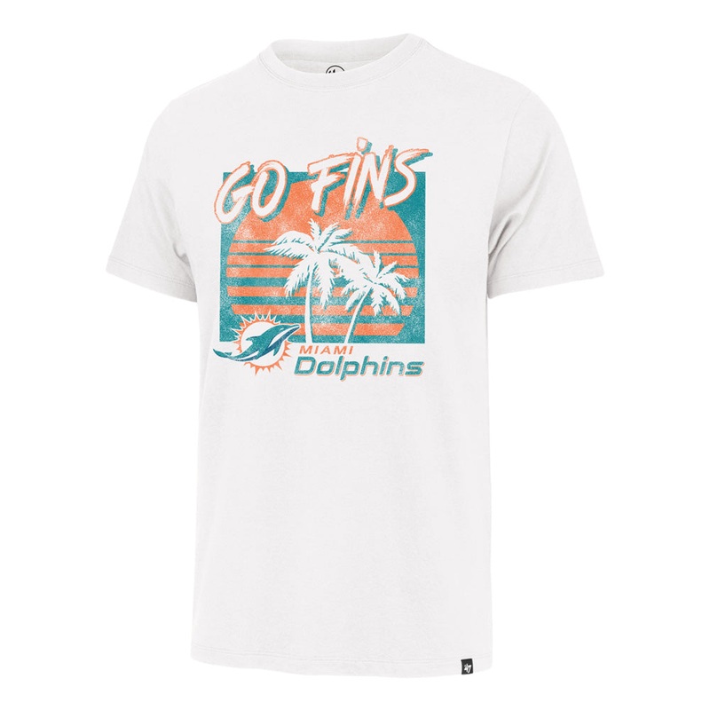NFL Miami Dolphins ’47 Regional Palms T-Shirt – White