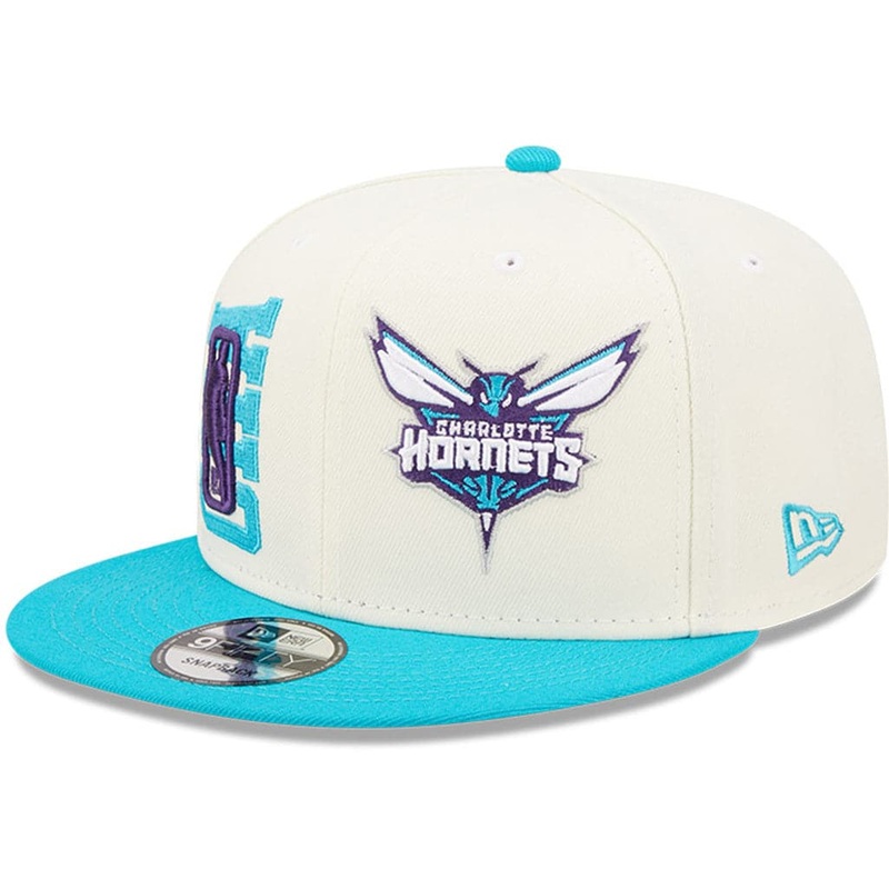 Charlotte Hornets New Era NBA 2022 Draft 9FIFTY Snapback Hat – Cream