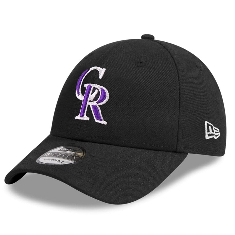 Colorado Rockies New Era MLB Team 9FORTY Snapback Hat – Black