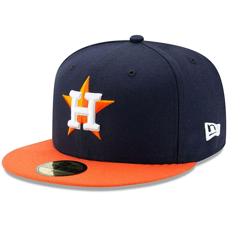 Houston Astros New Era MLB AC On-Field Road 59FIFTY Fitted Hat – Navy