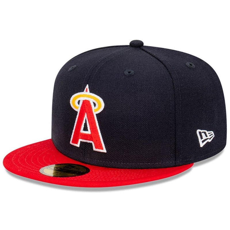 Los Angeles Angels New Era MLB Cooperstown 59FIFTY Fitted Hat – Navy
