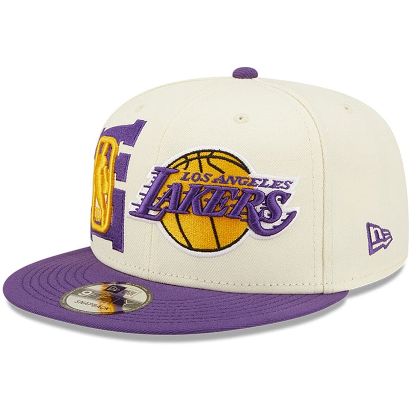 Los Angeles Lakers New Era NBA 2022 Draft 9FIFTY Snapback Hat – Cream
