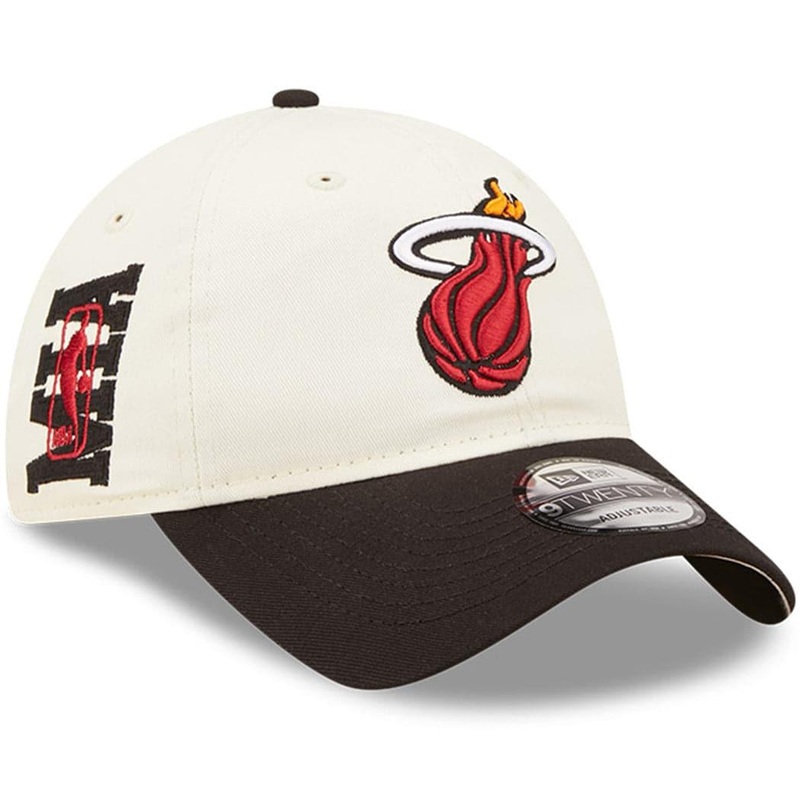 Miami Heat New Era NBA 2022 Draft 9TWENTY Strapback Hat – Cream