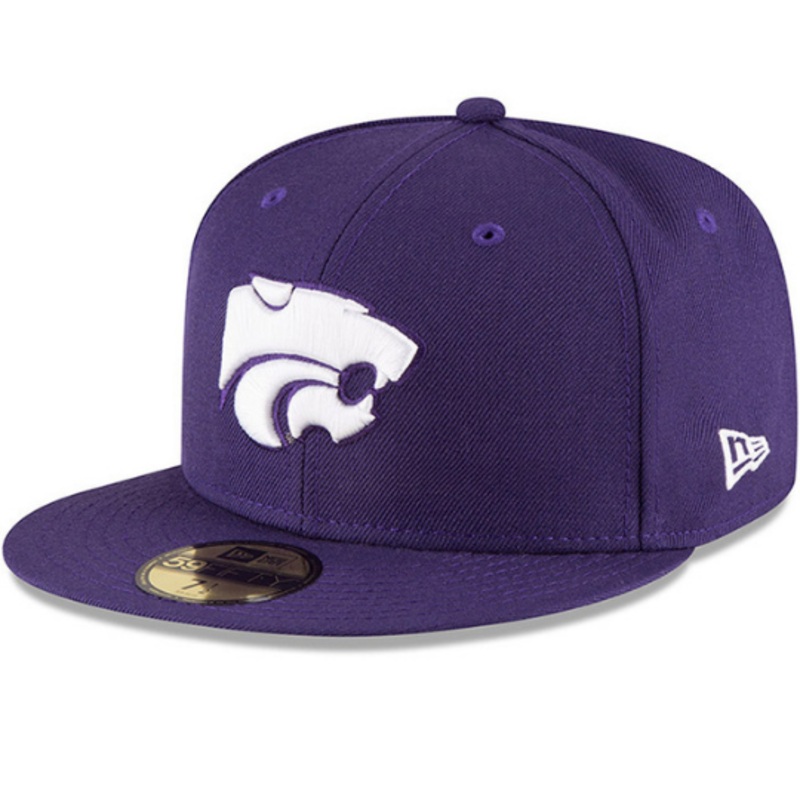 New Era K-State Wildcats Mens Purple 59FIFTY Fitted Hat
