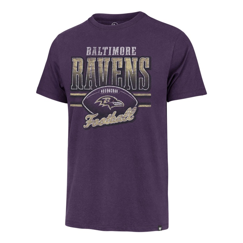 NFL Baltimore Ravens ’47 Last Call Franklin T-Shirt – Purple