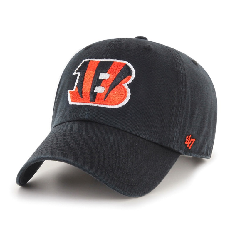NFL Cincinnati Bengals ’47 Clean Up Adjustable Hat Hat – Black