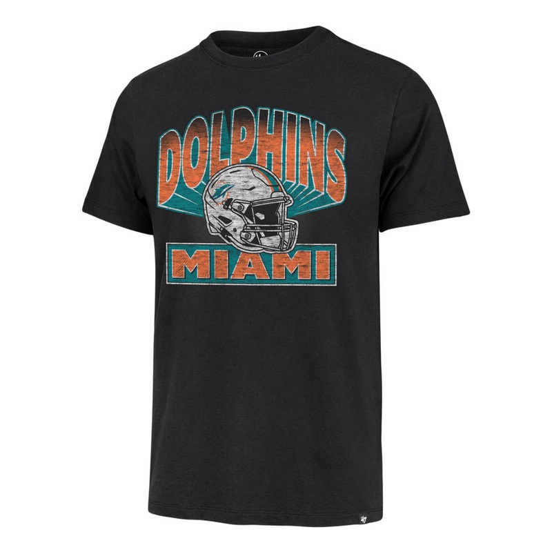 NFL Miami Dolphins ’47 Amplify Franklin T-Shirt – Black
