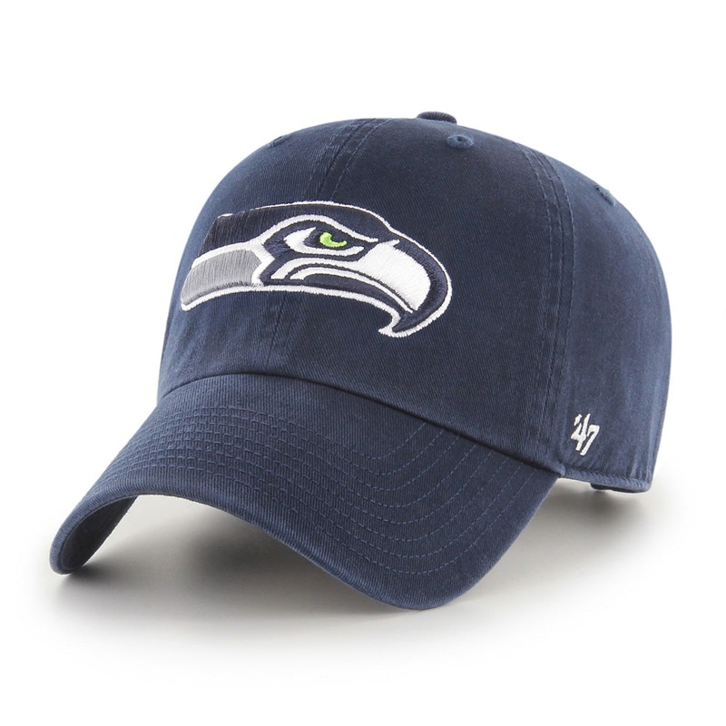 NFL Seattle Seahawks ’47 Brand Clean Up Hat – Navy